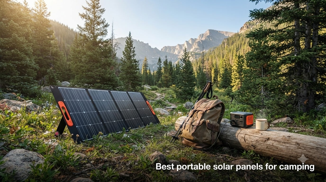 Best portable solar panels for camping