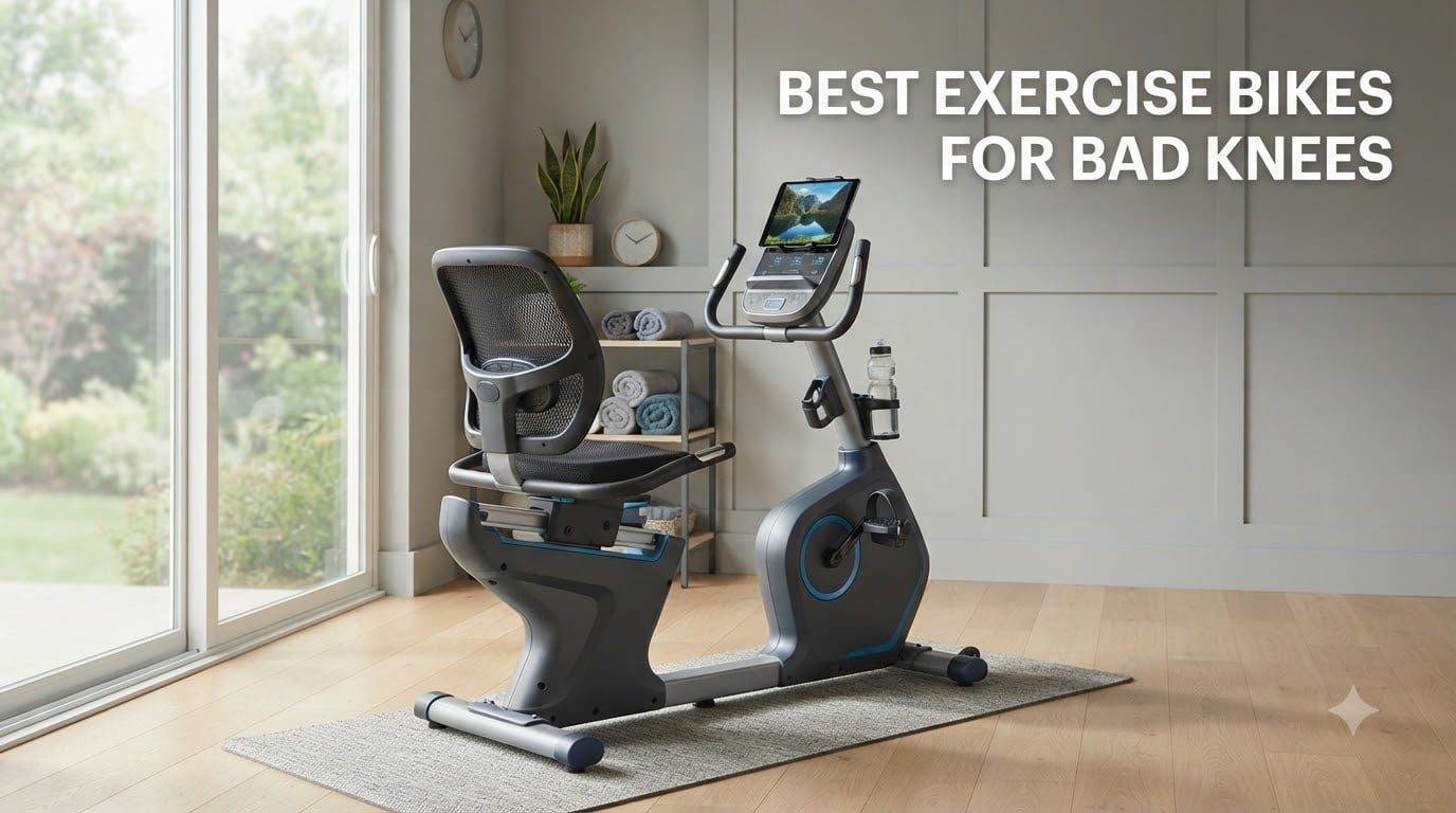 best exercise bikes for bad knees