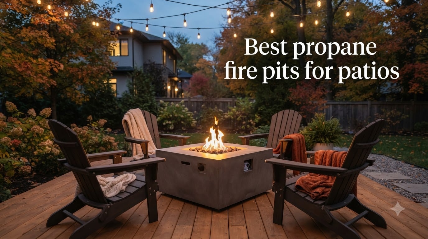 Best propane fire pits for patios