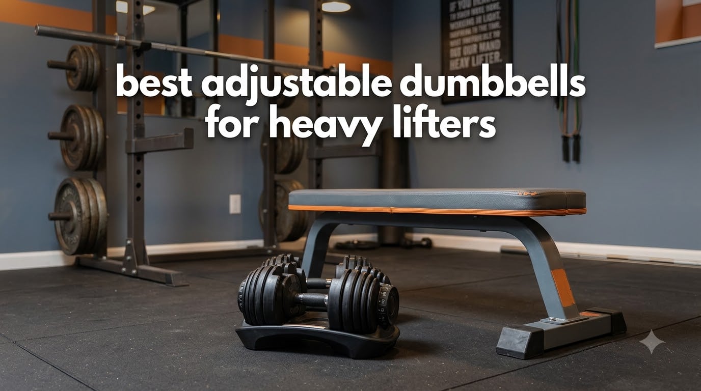 best adjustable dumbbells for heavy lifters