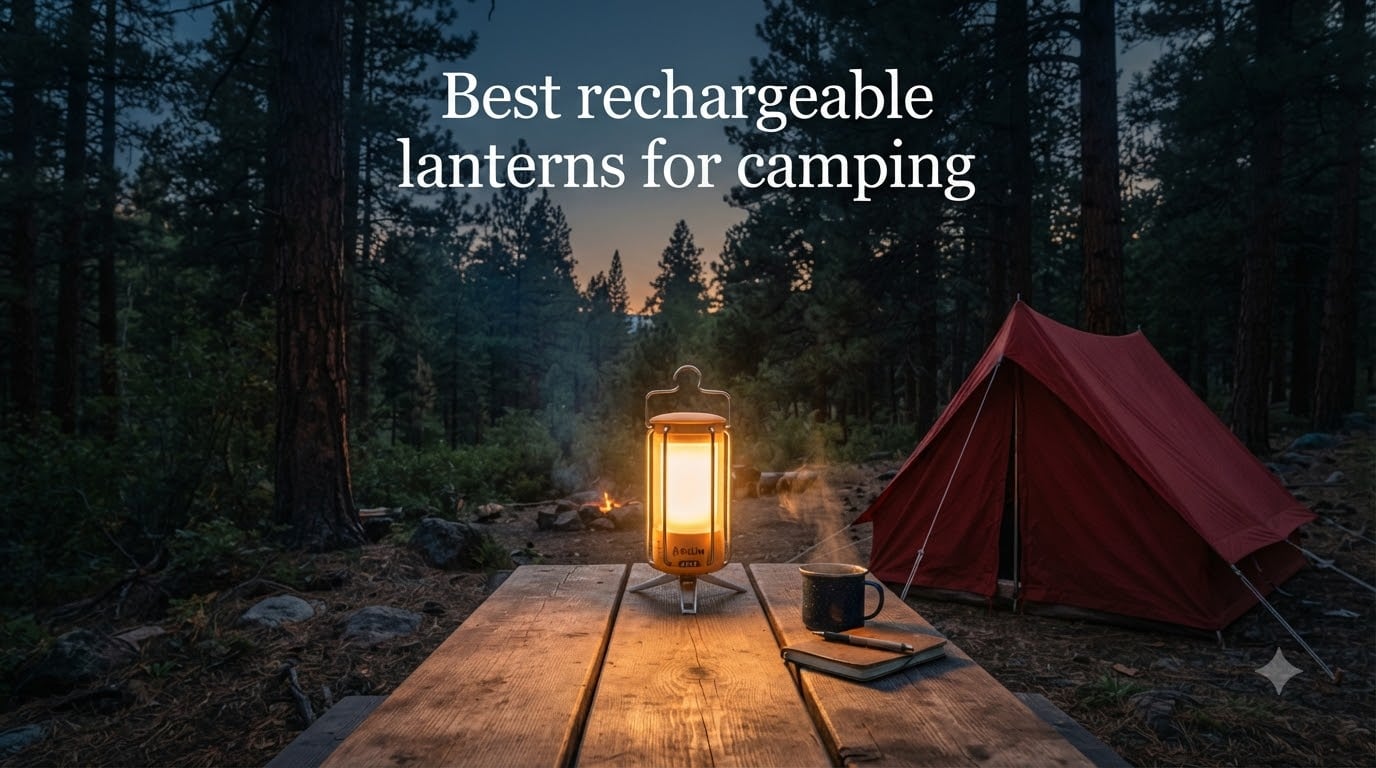 Best rechargeable lanterns for camping