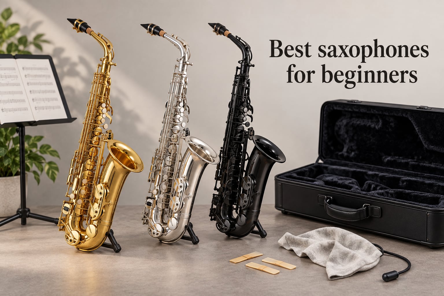 Best saxophones for beginners