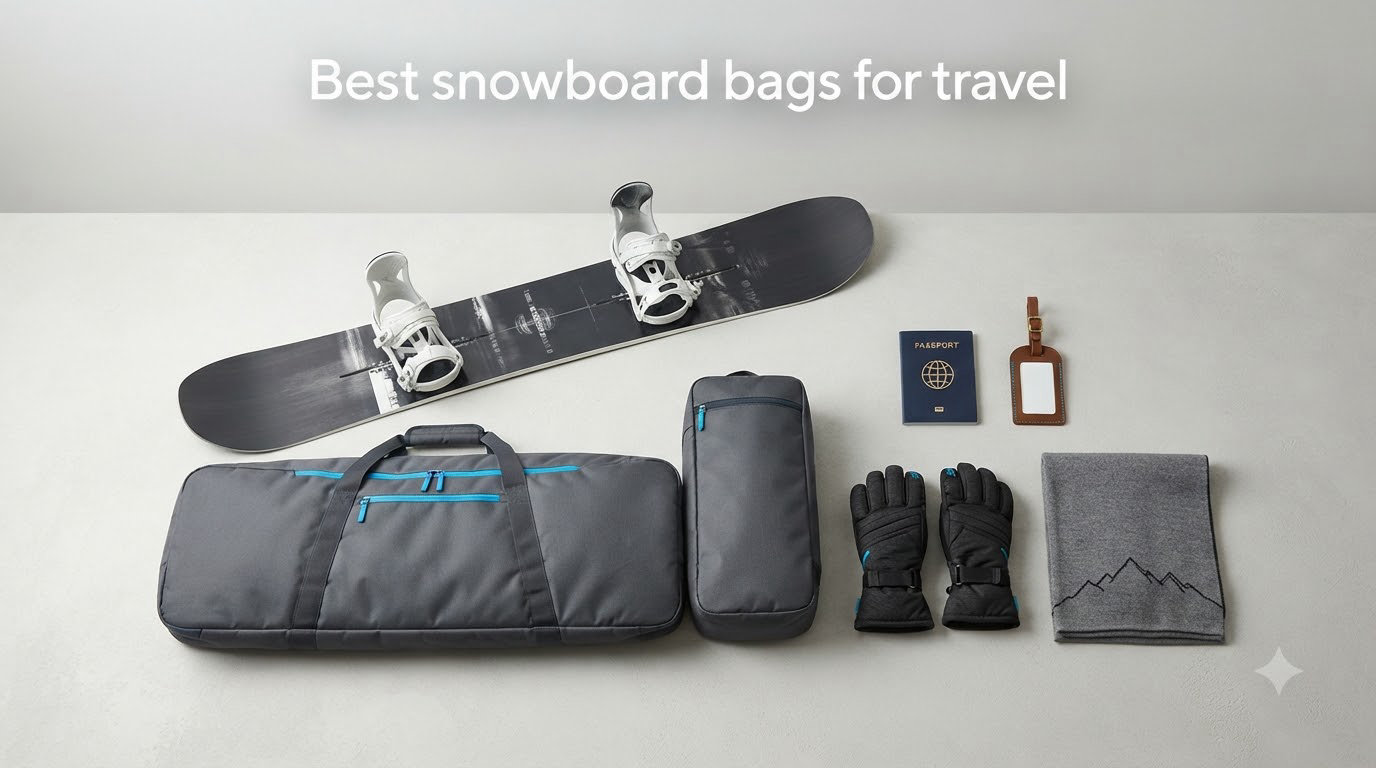 Best snowboard bags for travel
