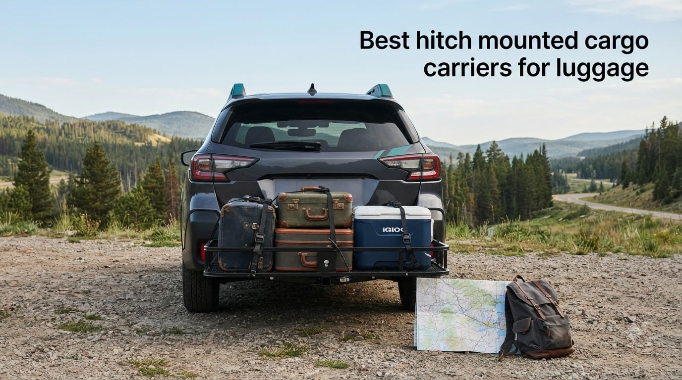 Best hitch mounted cargo carriers for luggage