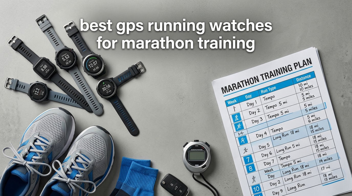 best gps running watches for marathon training