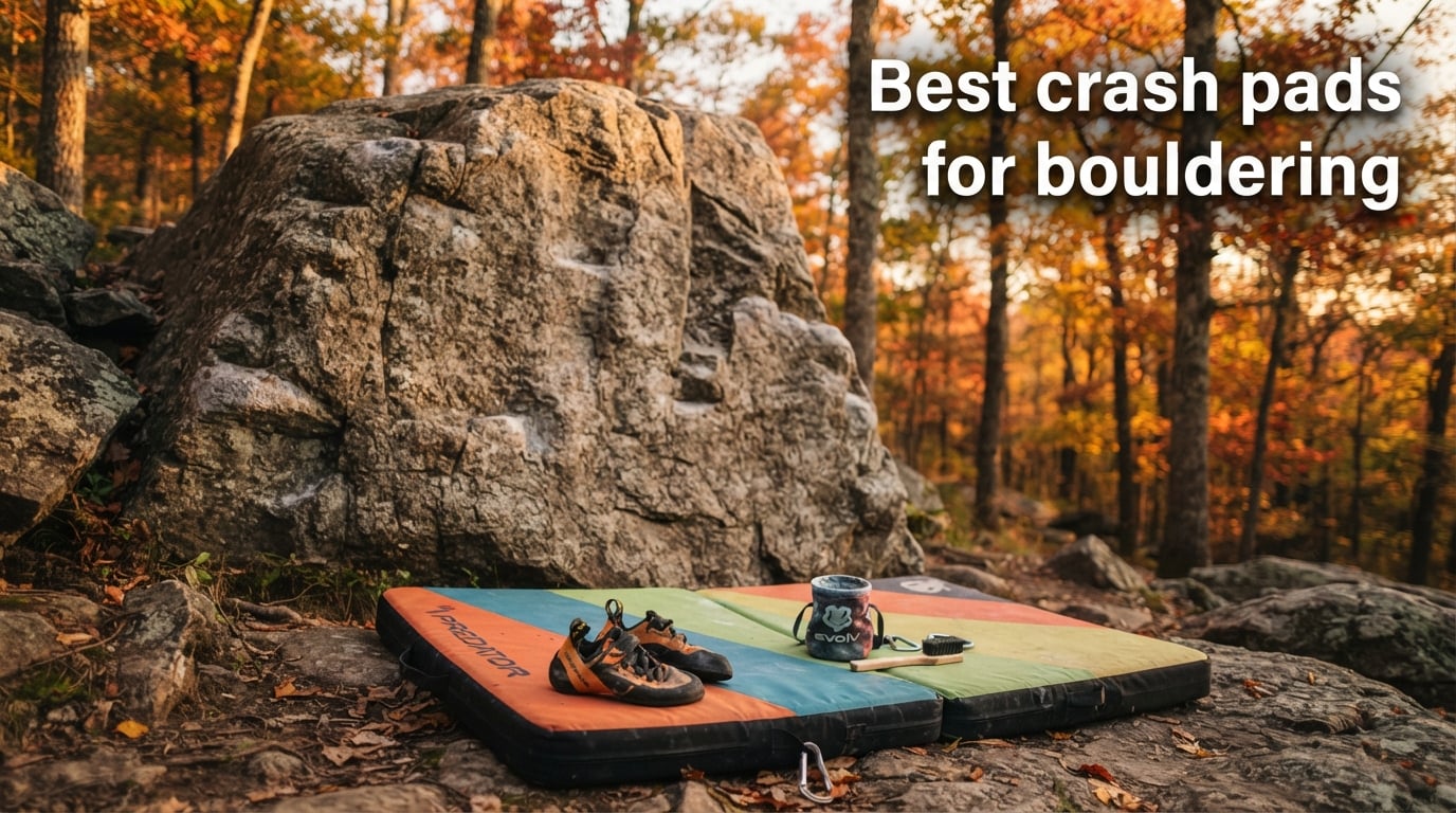 Best crash pads for bouldering