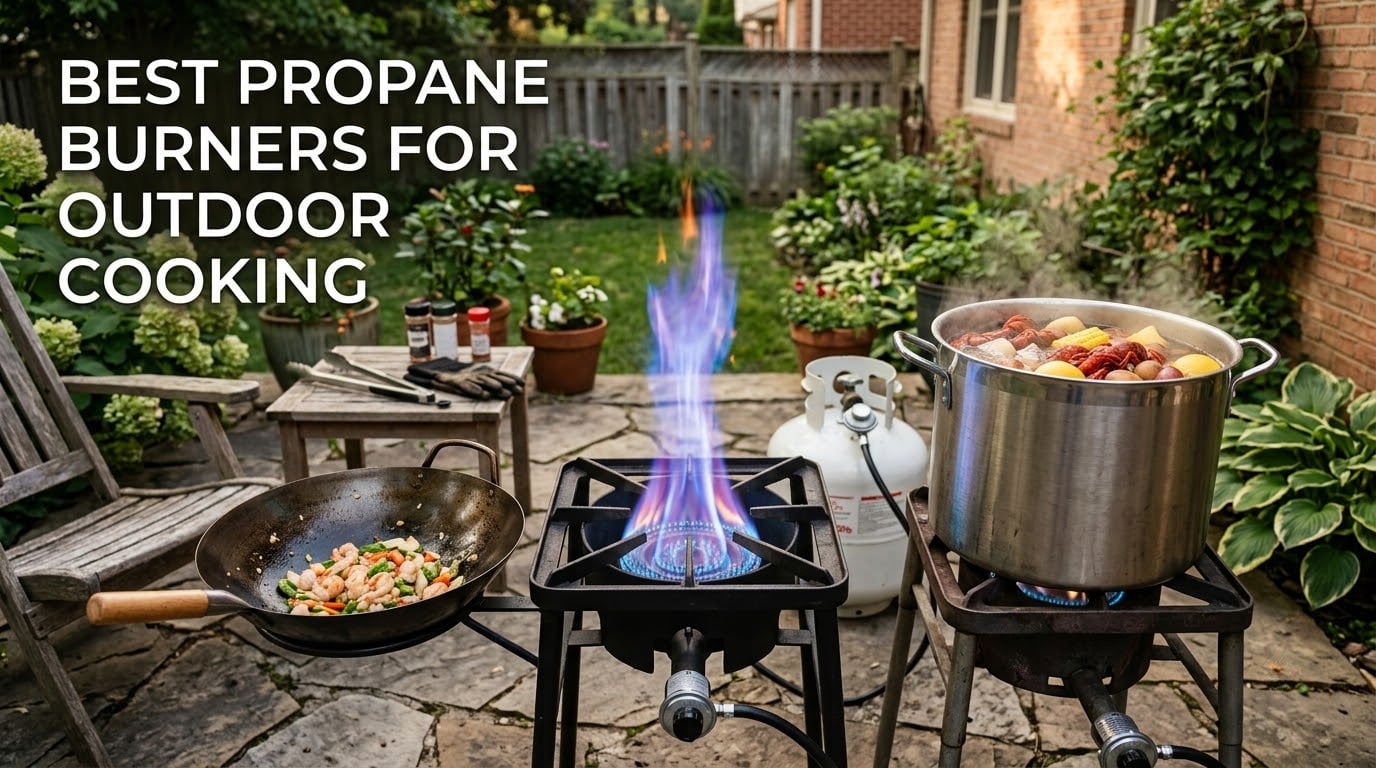 Best propane burners for outdoor cooking