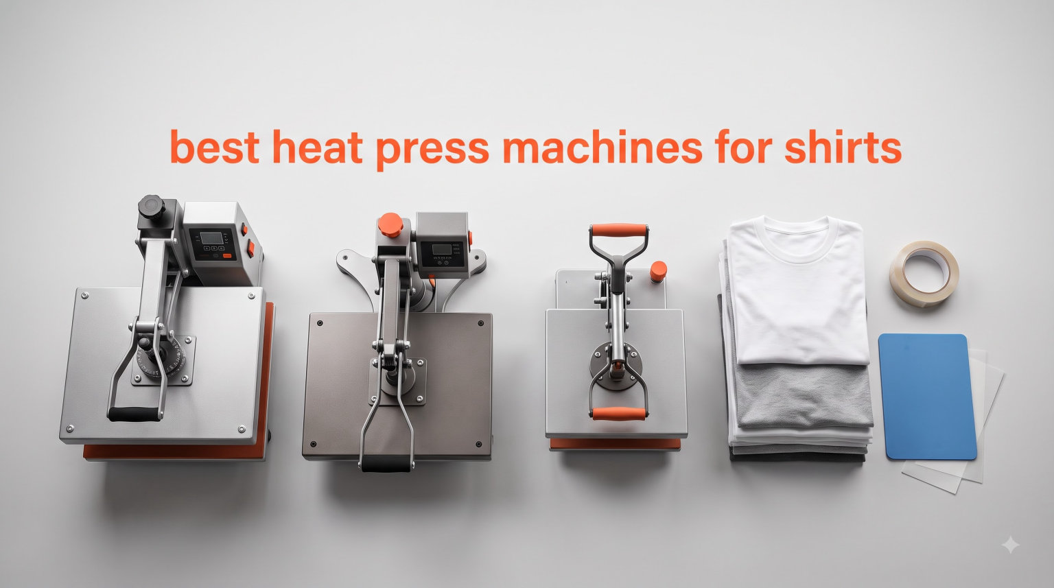 best heat press machines for shirts