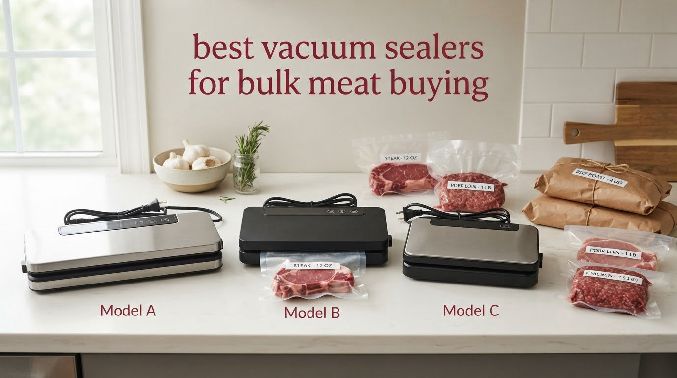 best vacuum sealers for bulk meat buying