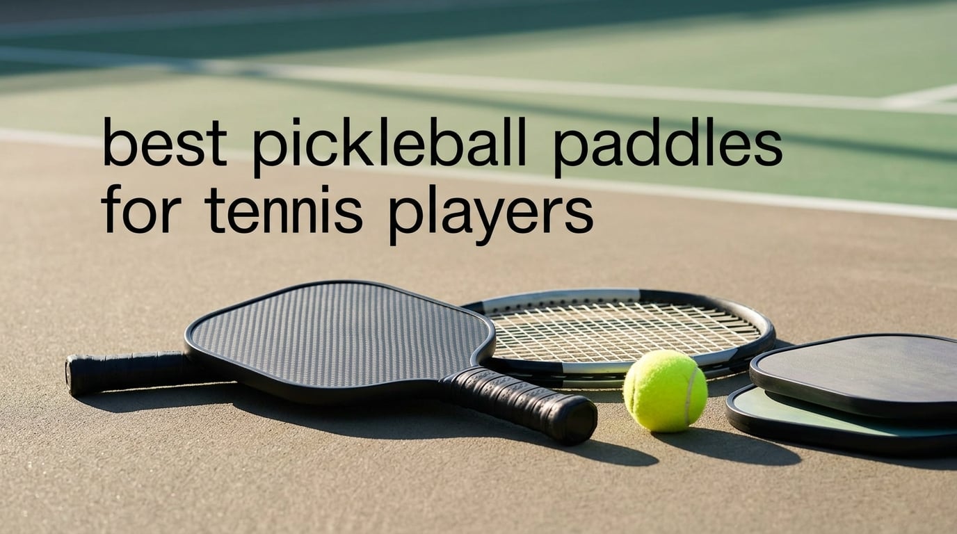 best pickleball paddles for tennis players
