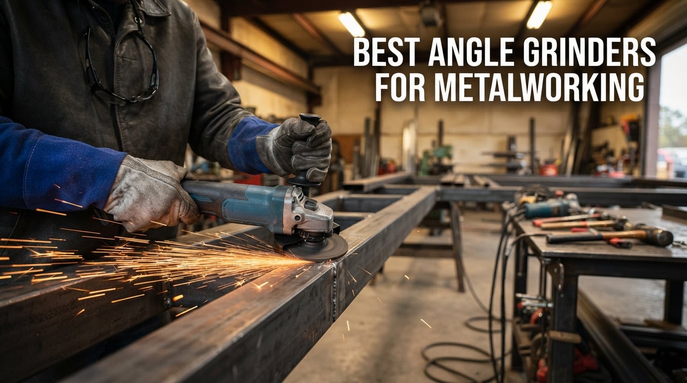 Best angle grinders for metalworking