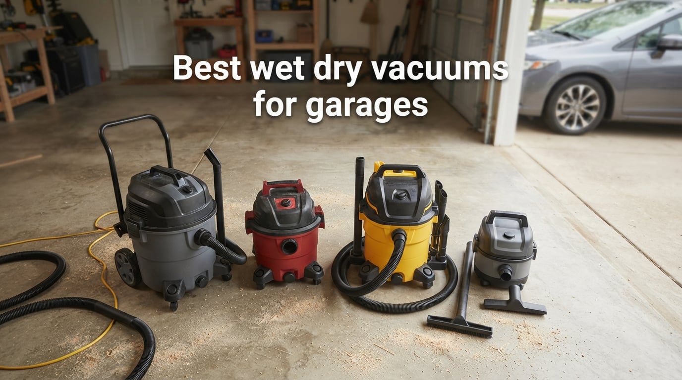 Best wet dry vacuums for garages
