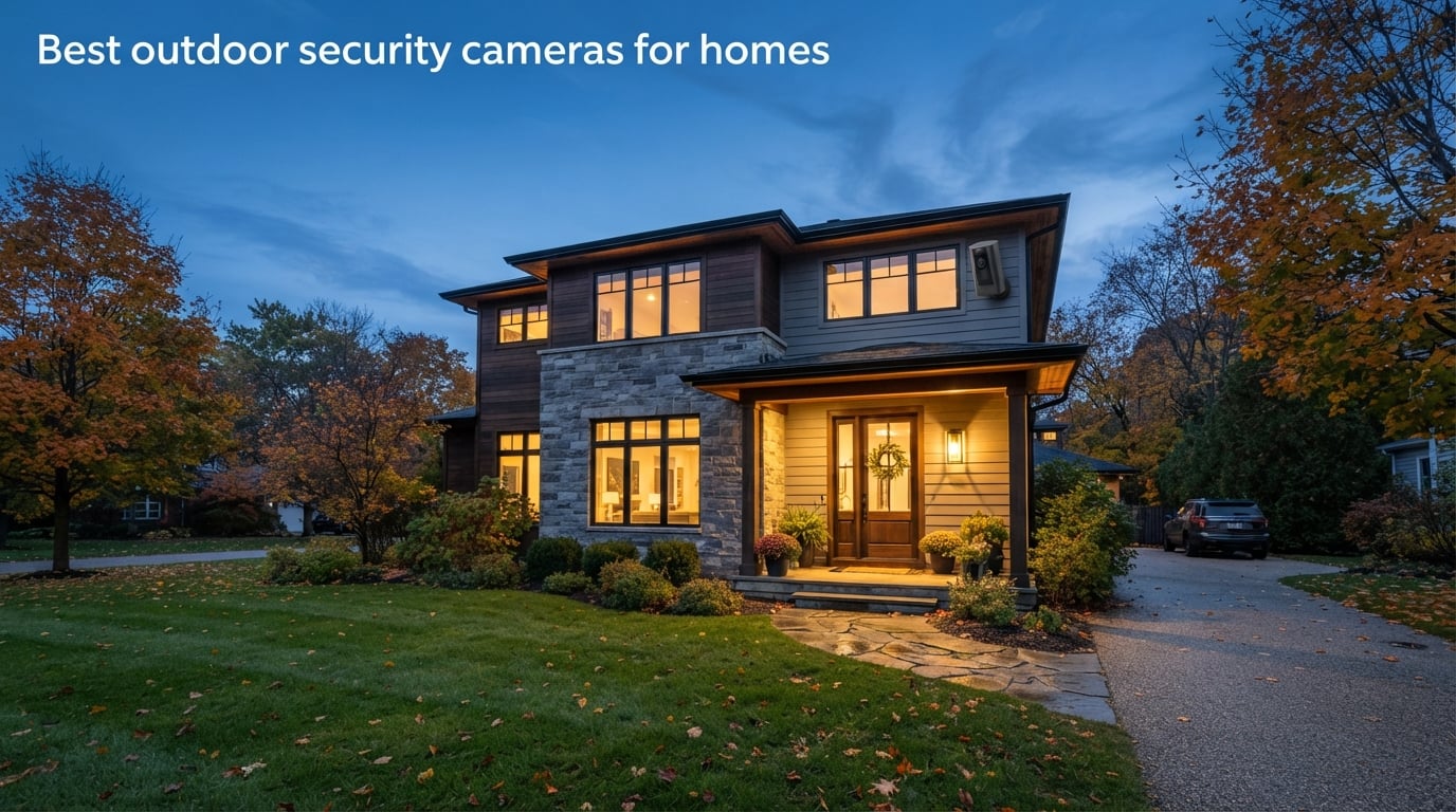Best outdoor security cameras for homes
