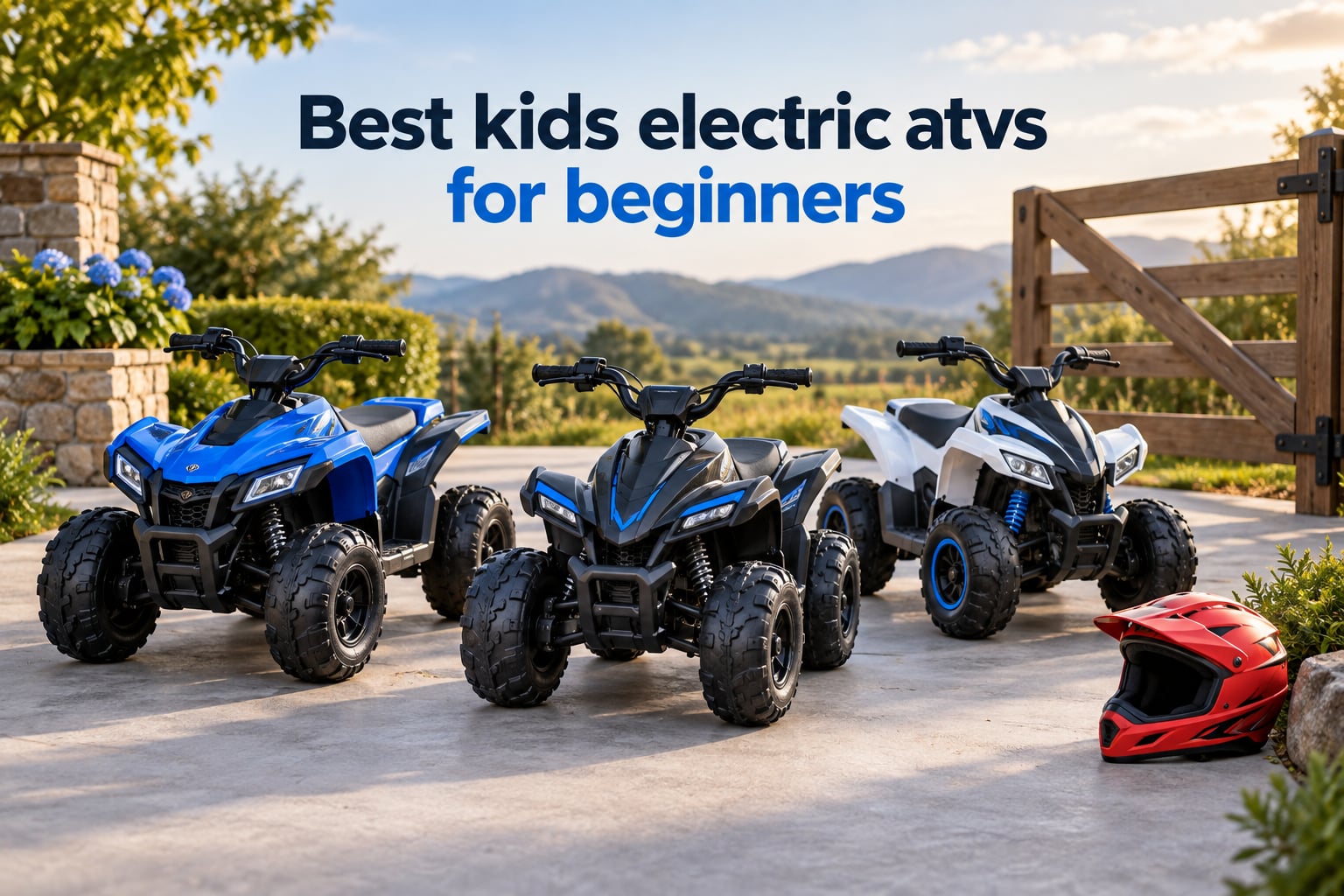 Best kids electric atvs for beginners