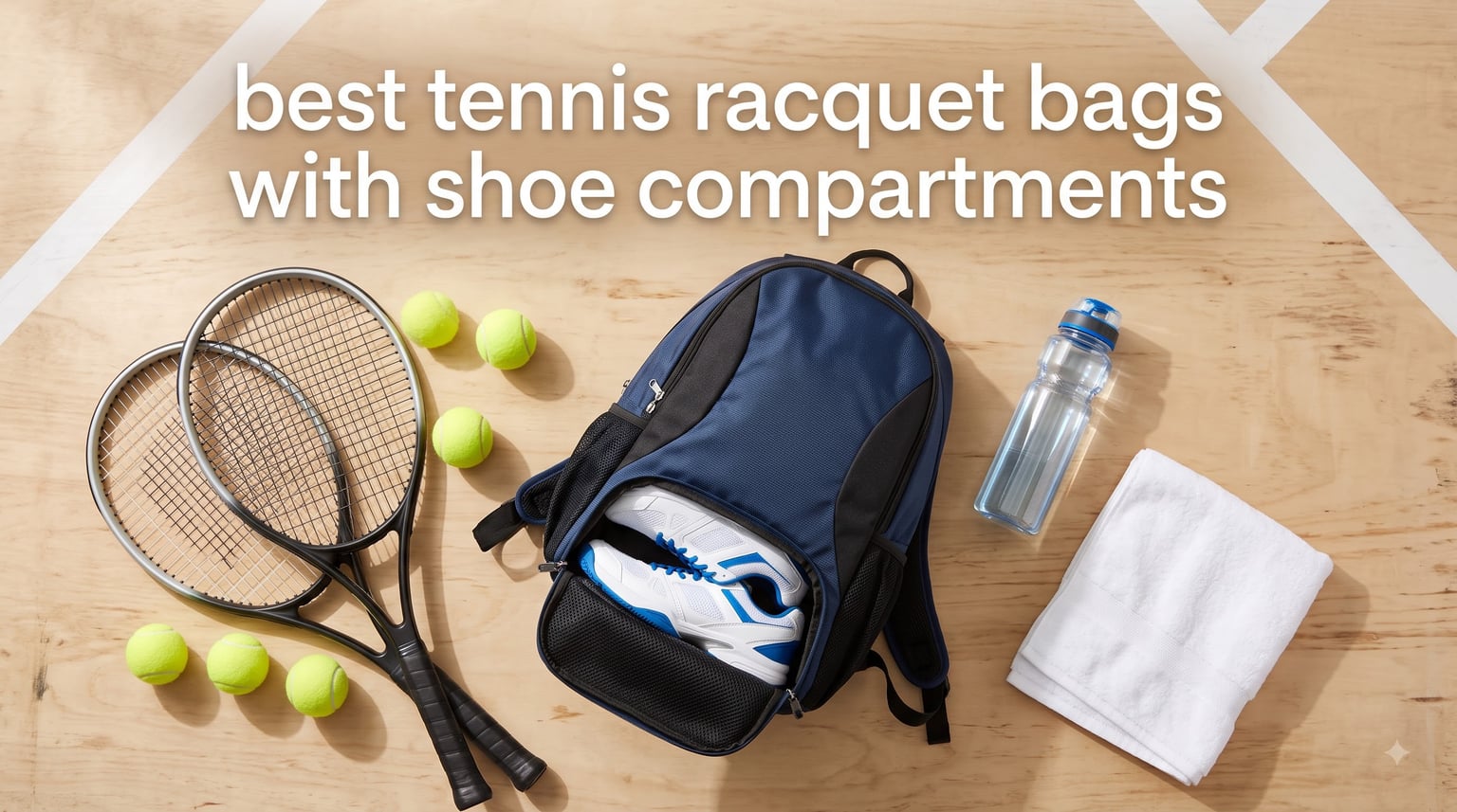 best tennis racquet bags with shoe compartments
