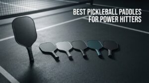 best pickleball paddles for power hitters