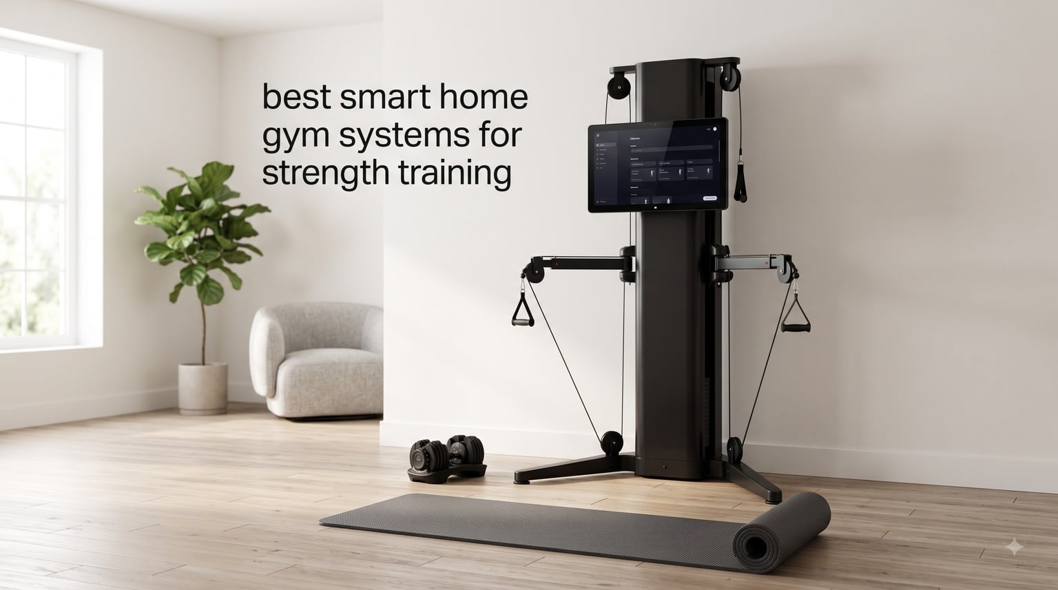 best smart home gym systems for strength training