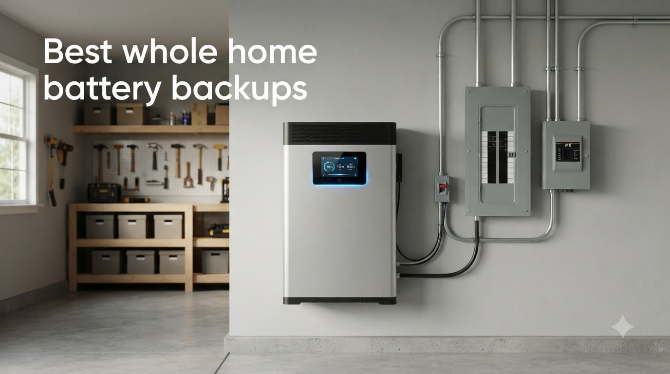 Best whole home battery backups