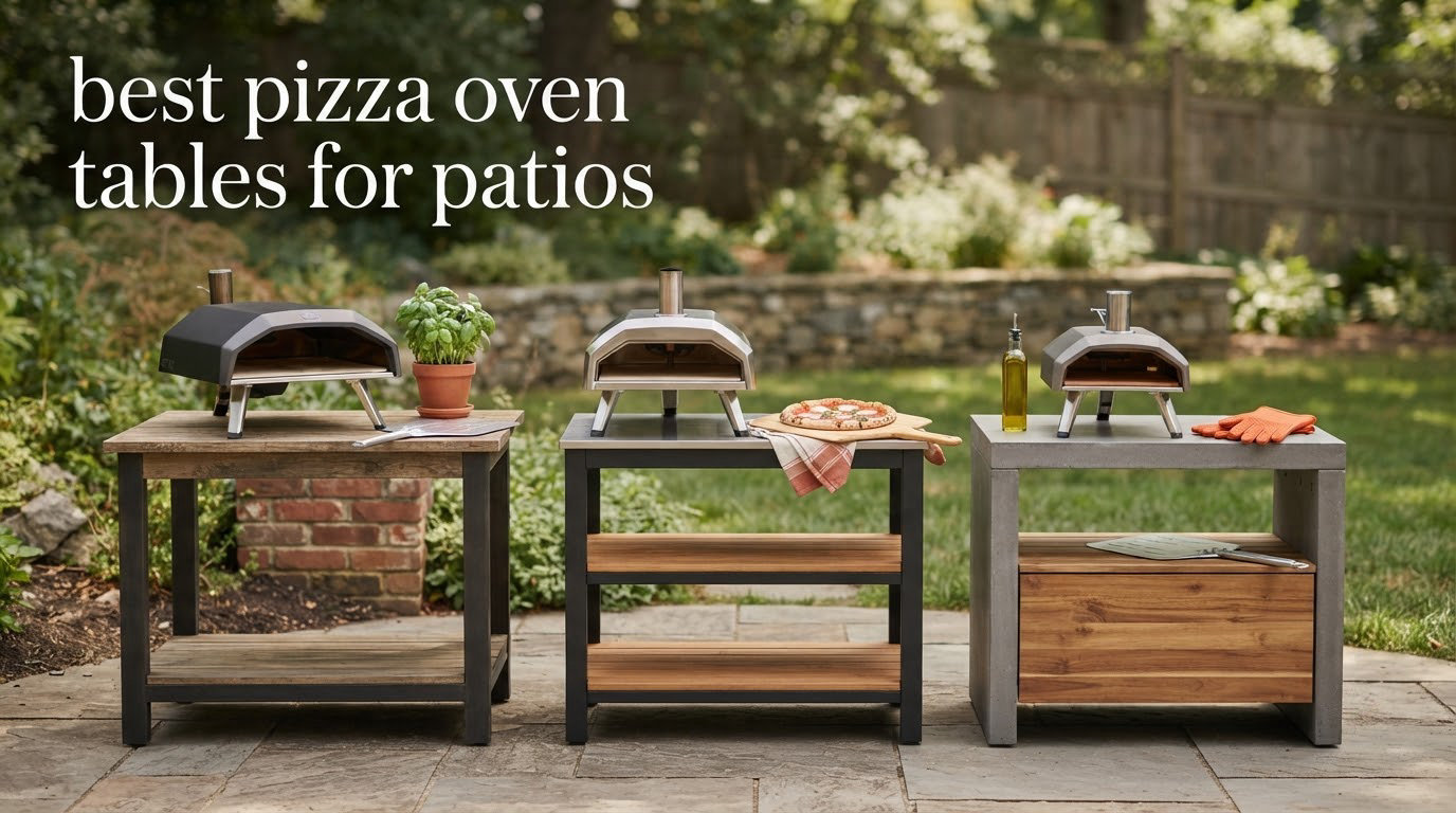 best pizza oven tables for patios
