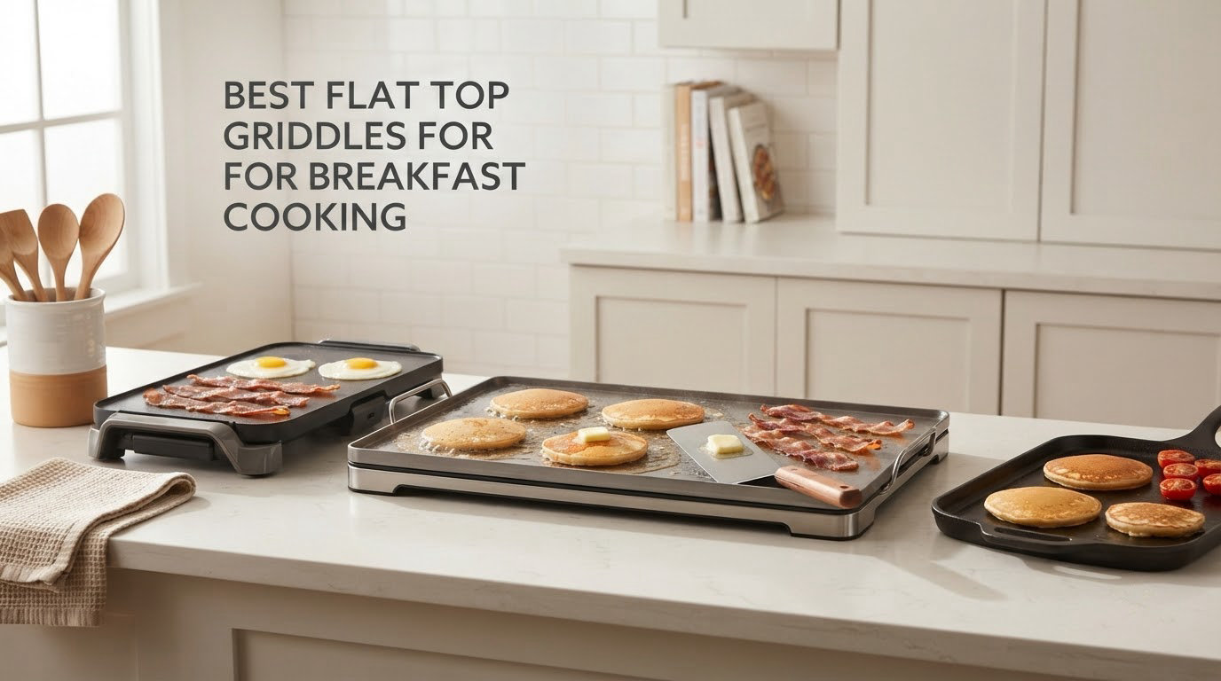 best flat top griddles for breakfast cooking