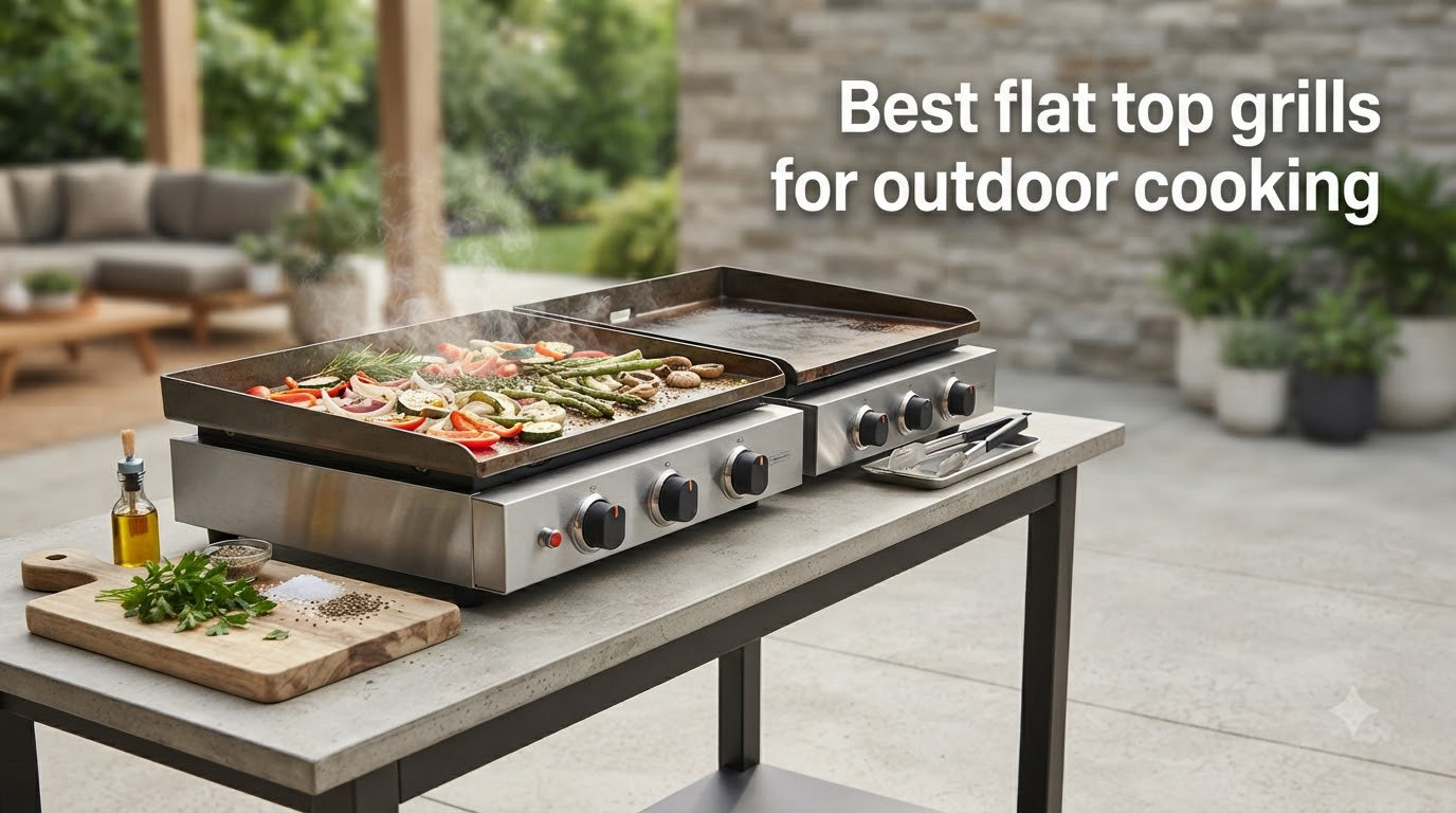 Best flat top grills for outdoor cooking