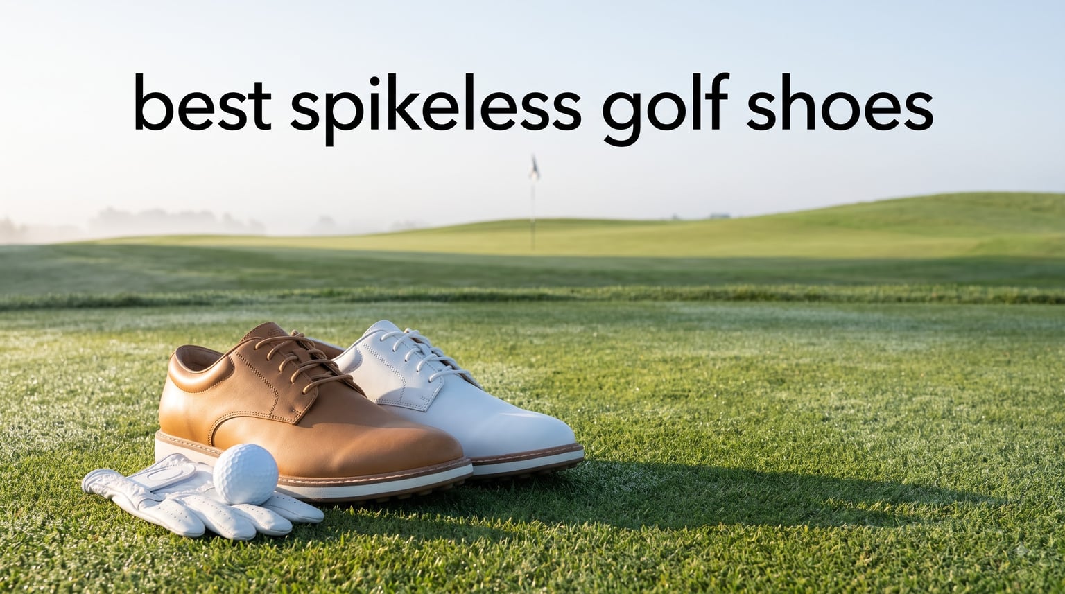 best spikeless golf shoes