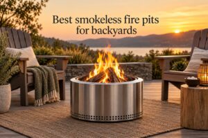 Best smokeless fire pits for backyards