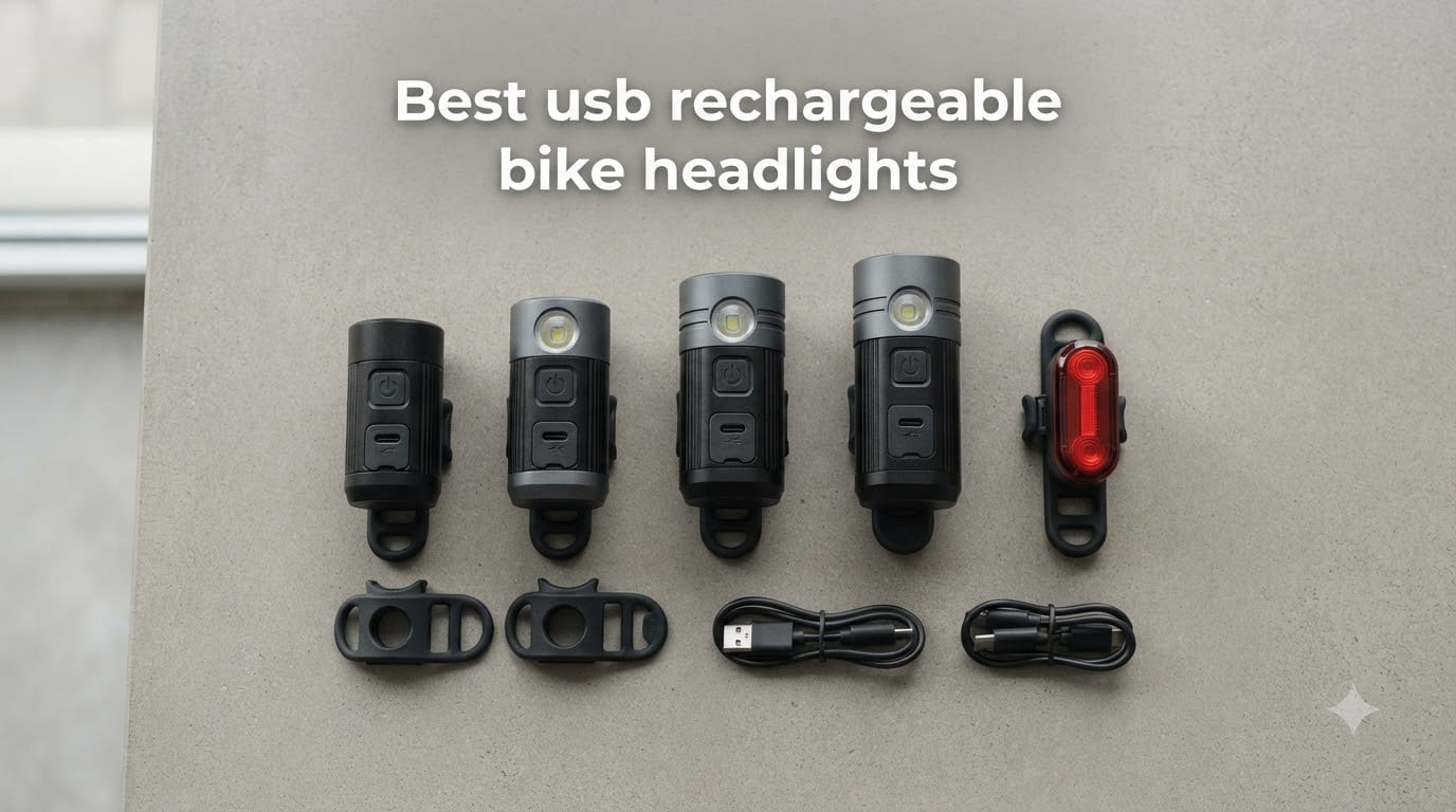 Best usb rechargeable bike headlights