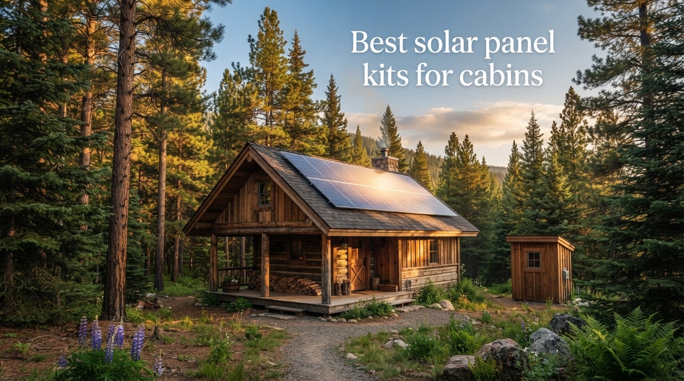 Best solar panel kits for cabins