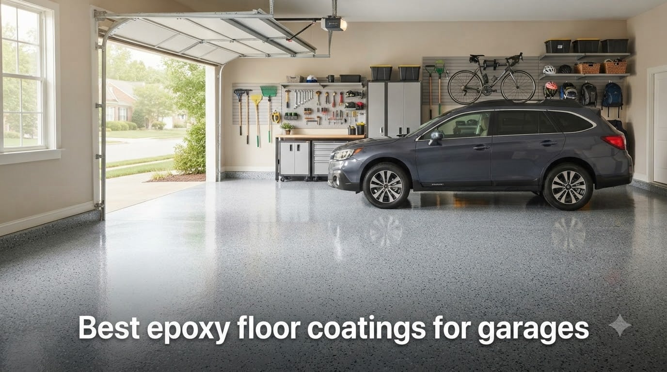 Best epoxy floor coatings for garages