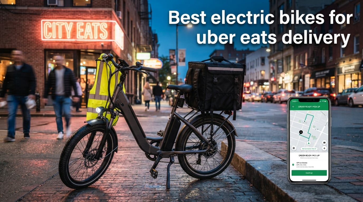 Best electric bikes for uber eats delivery