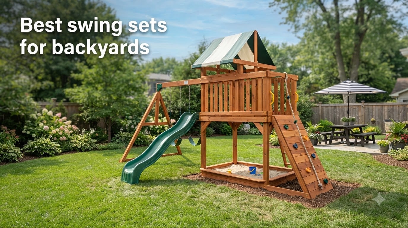 Best swing sets for backyards