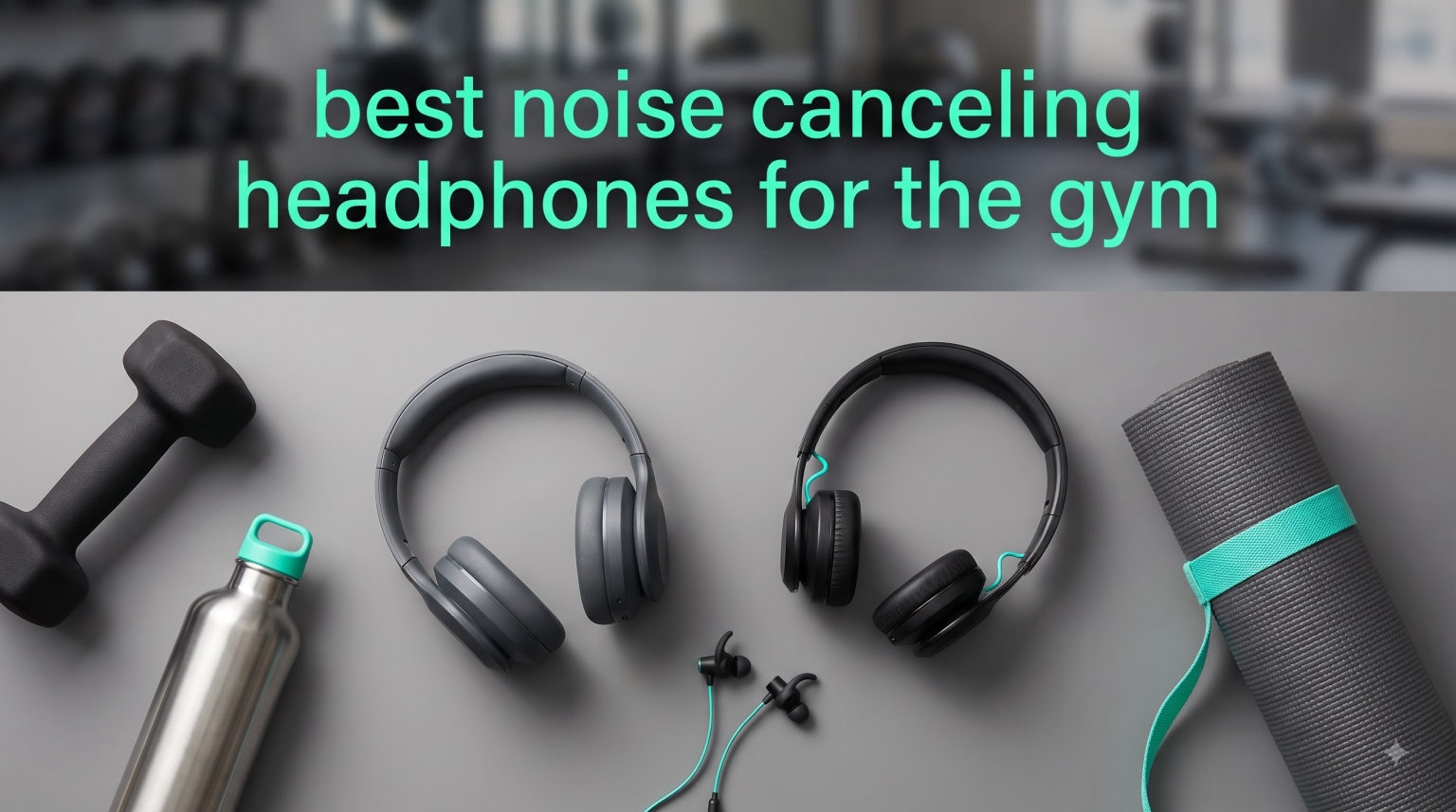 best noise canceling headphones for the gym
