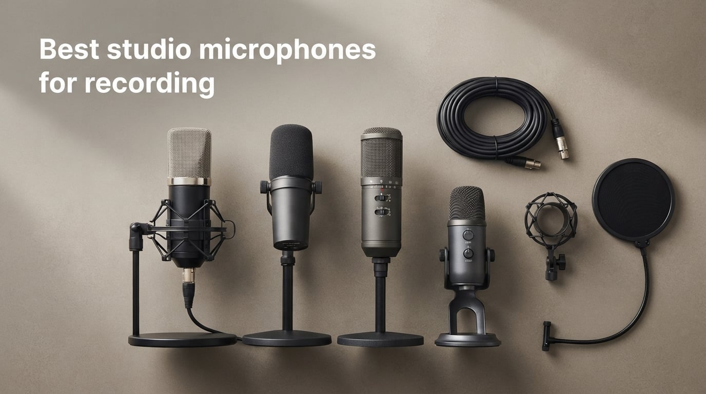 Best studio microphones for recording