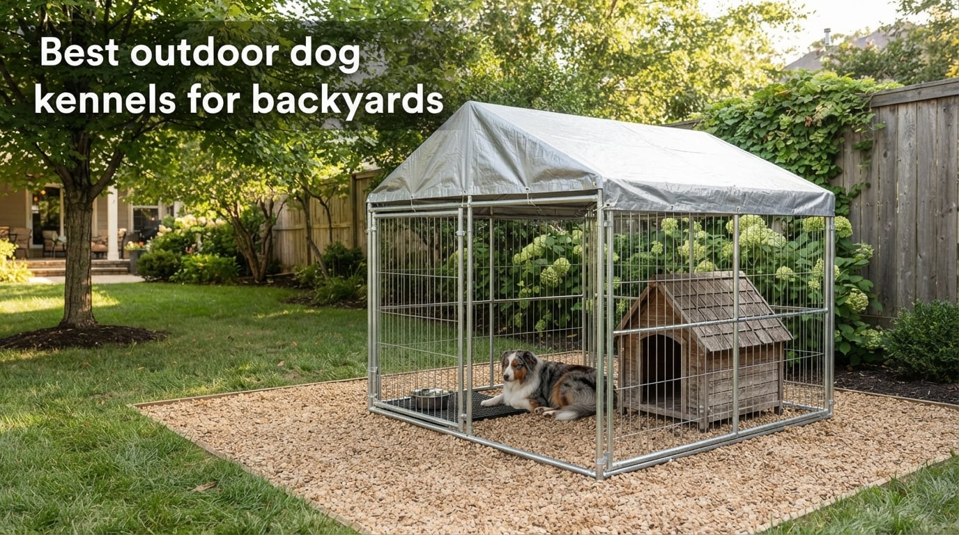 Best outdoor dog kennels for backyards