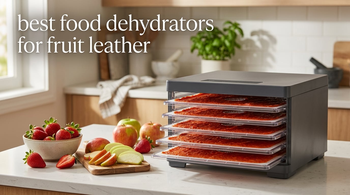 best food dehydrators for fruit leather