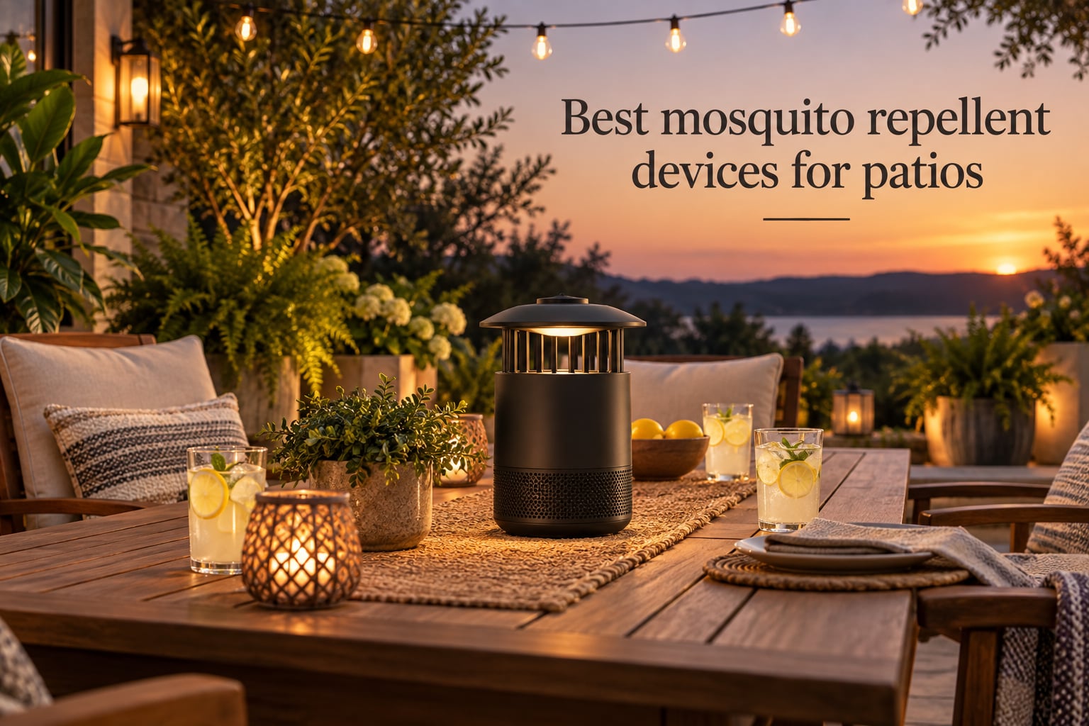 Best mosquito repellent devices for patios