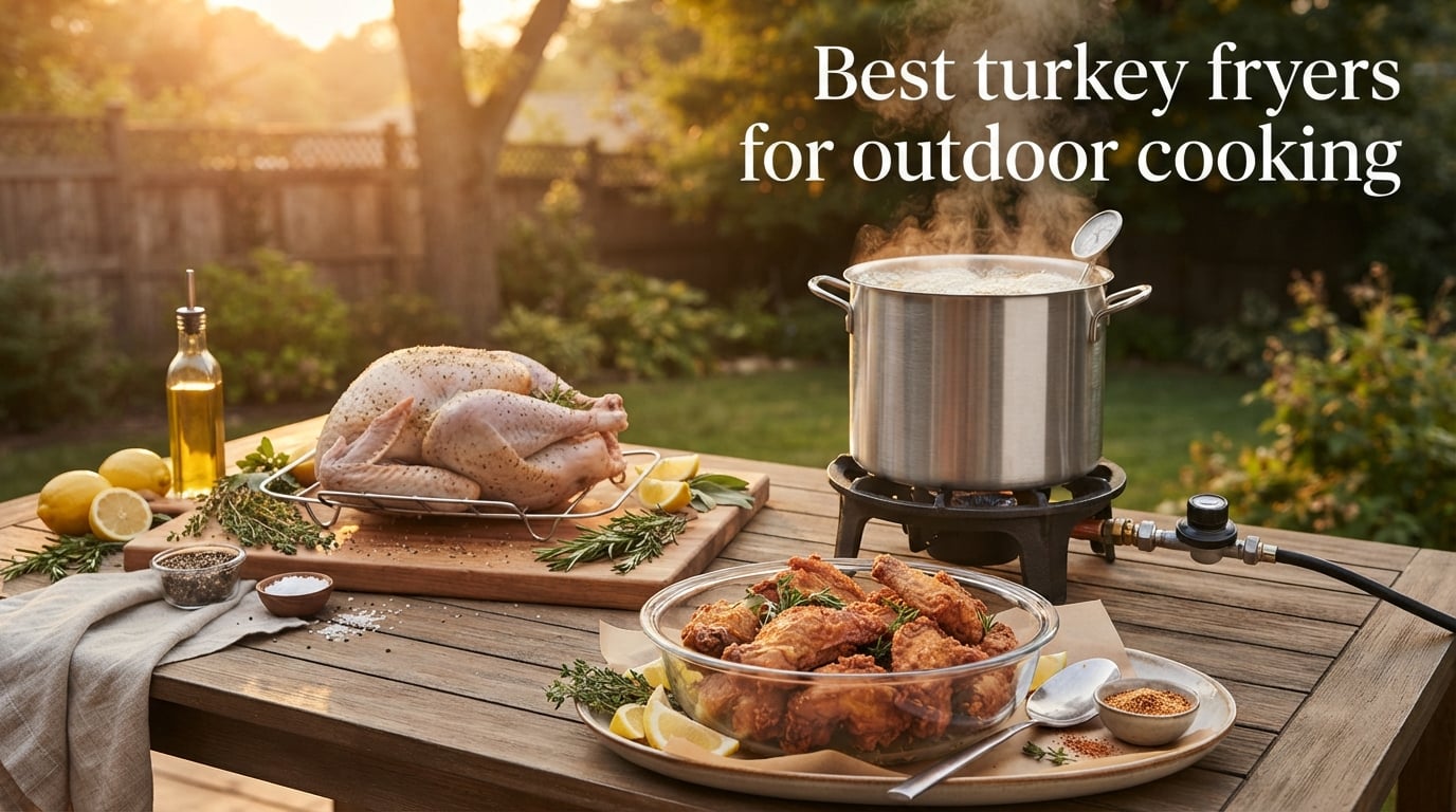 Best turkey fryers for outdoor cooking