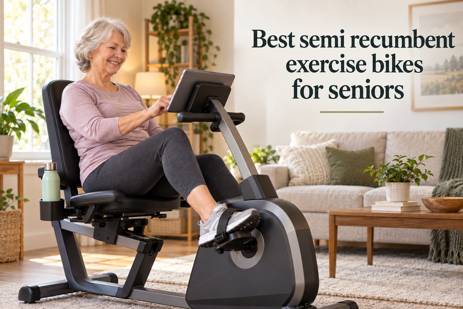 Best semi recumbent exercise bikes for seniors