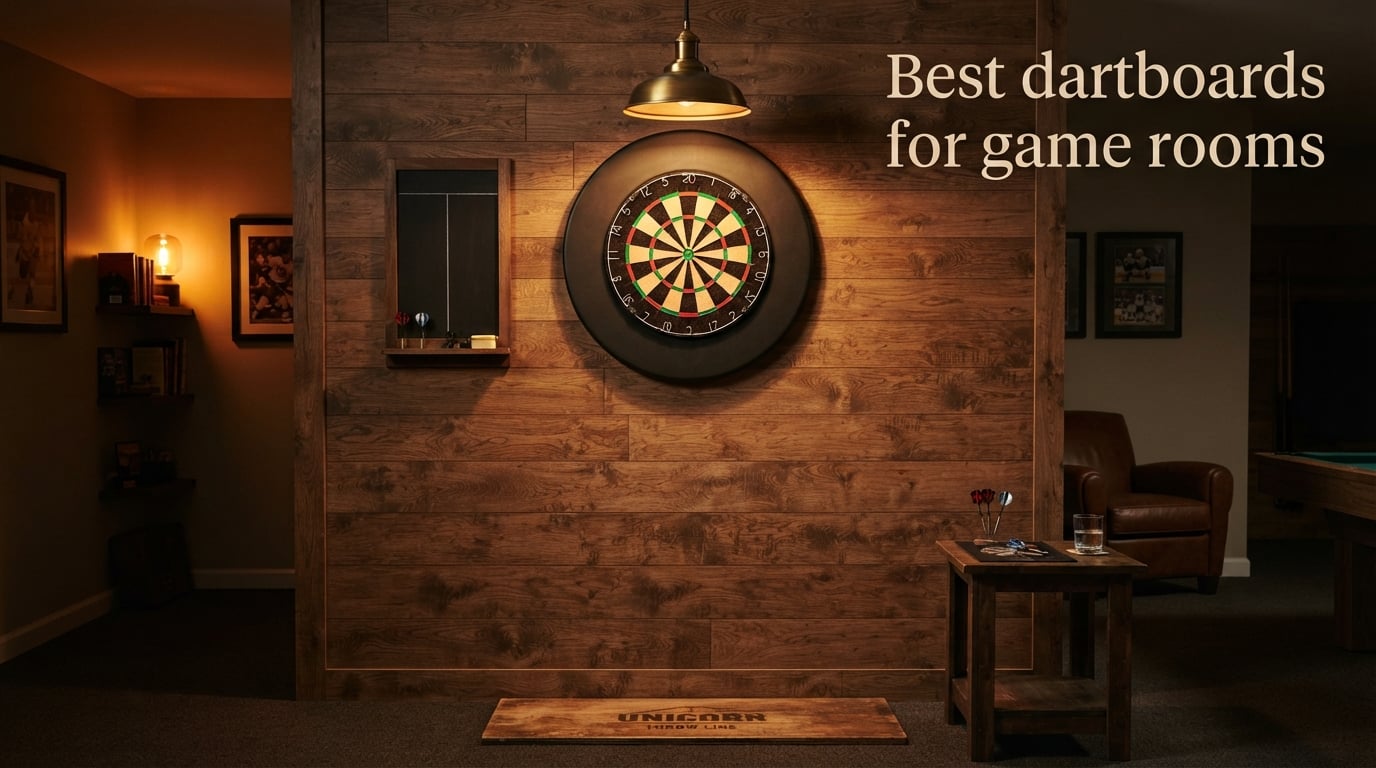Best dartboards for game rooms