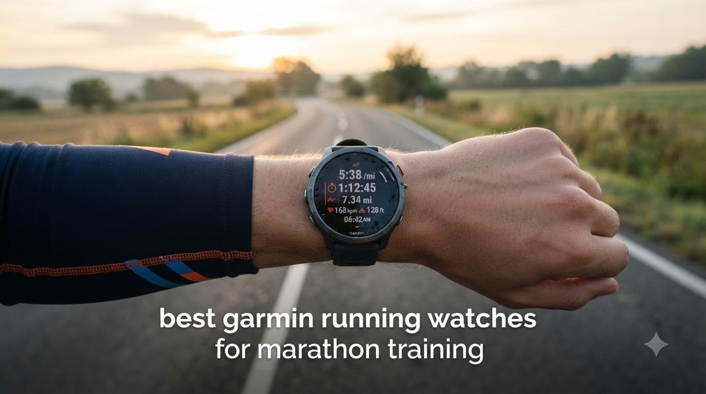 best garmin running watches for marathon training