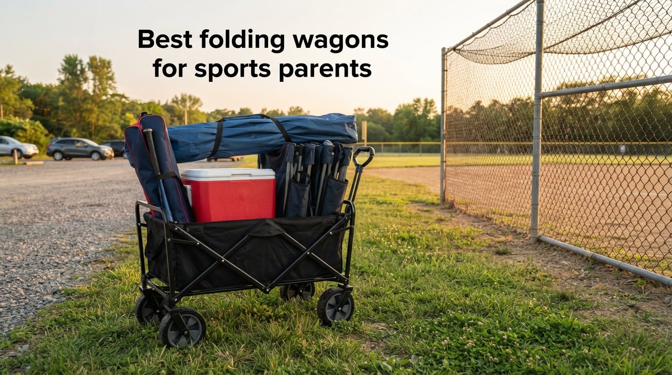 Best folding wagons for sports parents
