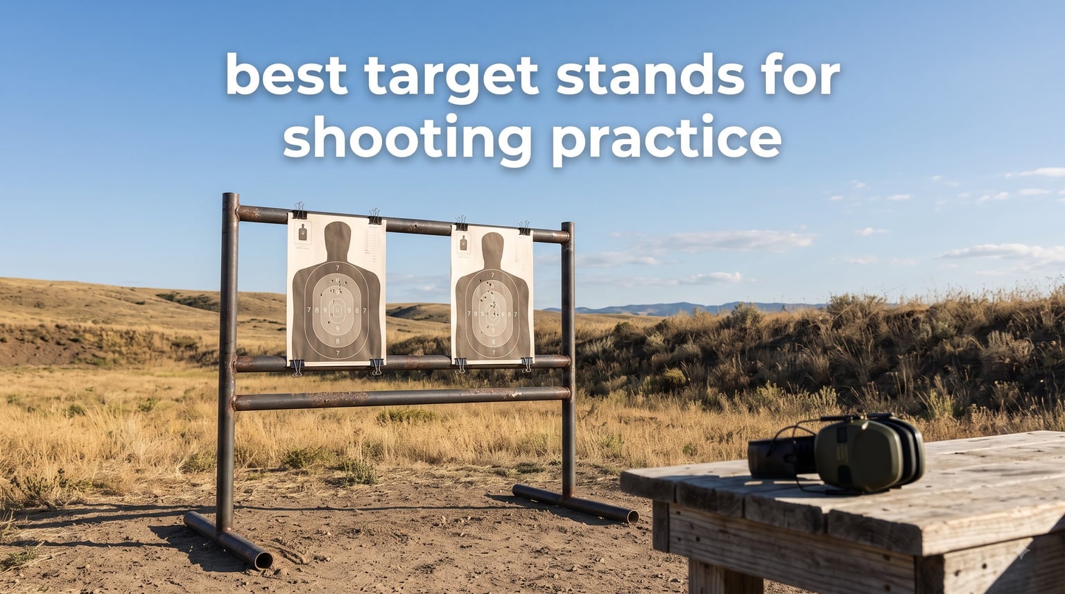 best target stands for shooting practice