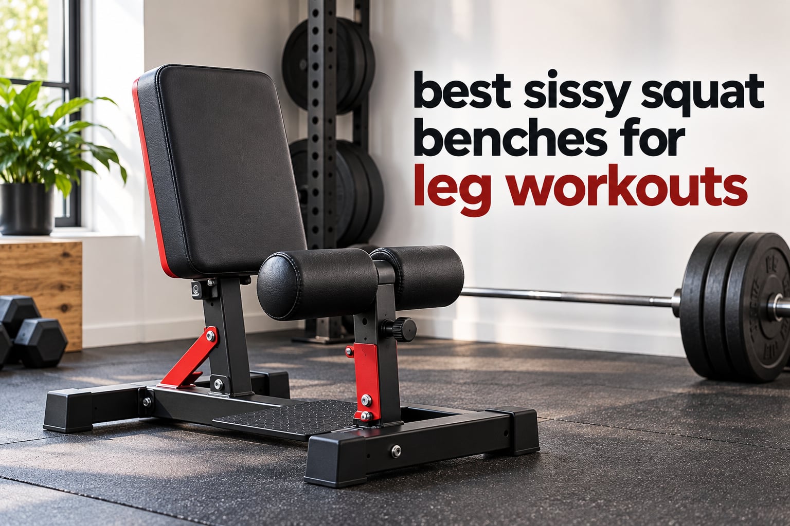 best sissy squat benches for leg workouts