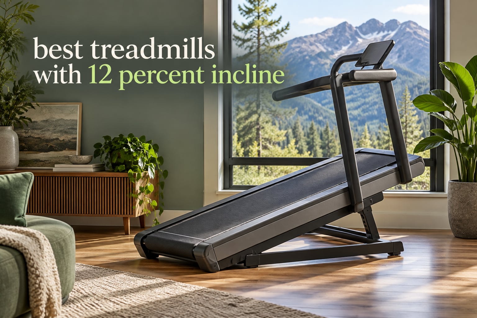 best treadmills with 12 percent incline
