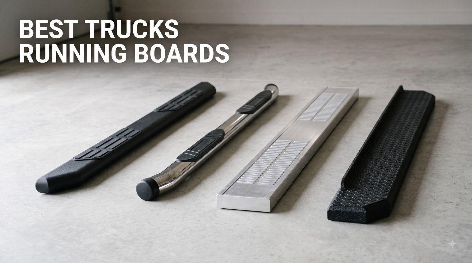 best trucks running boards