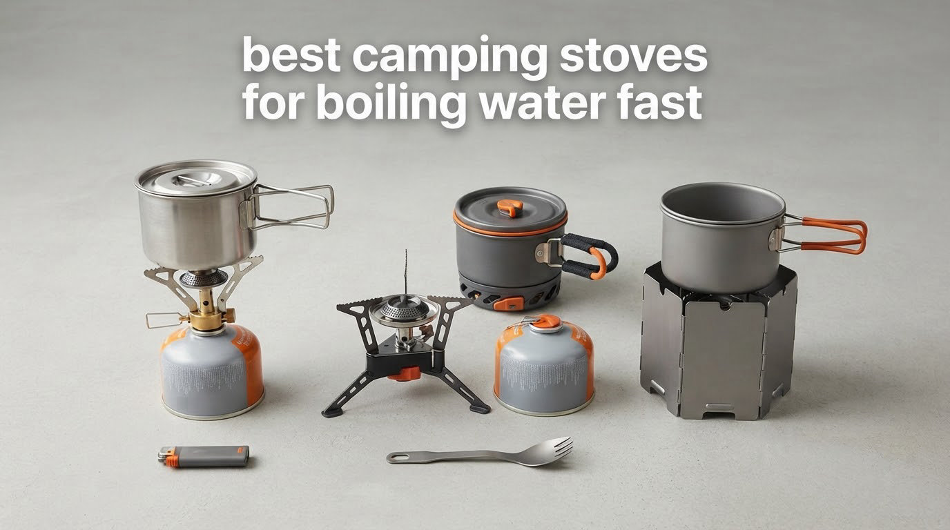 best camping stoves for boiling water fast
