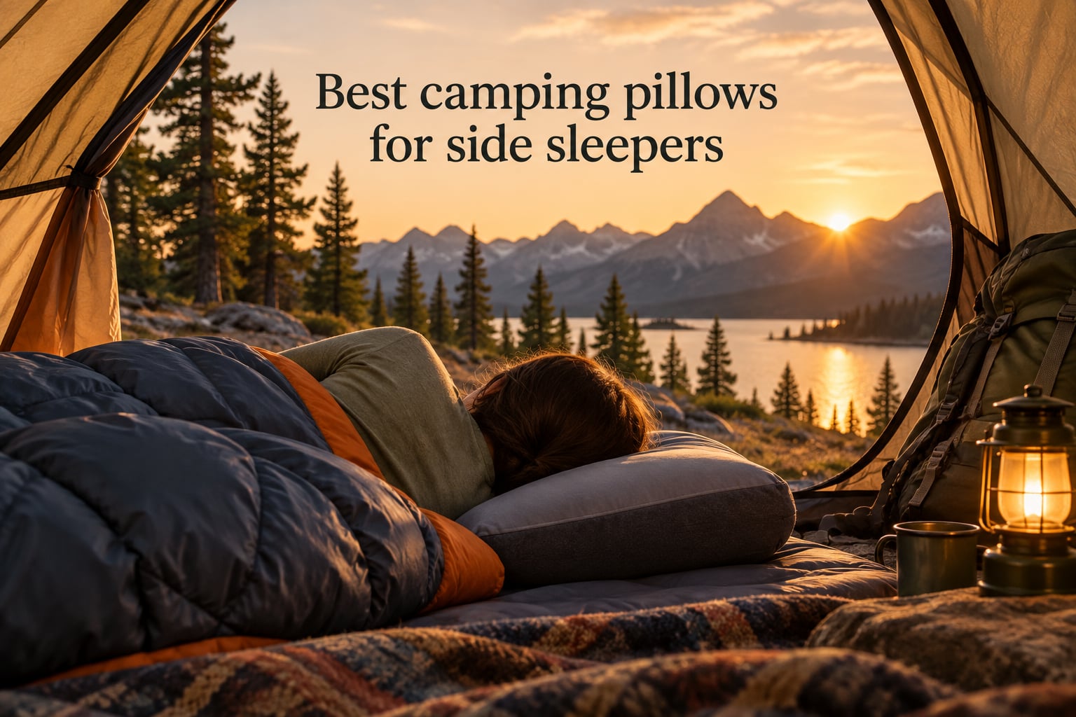 Best camping pillows for side sleepers