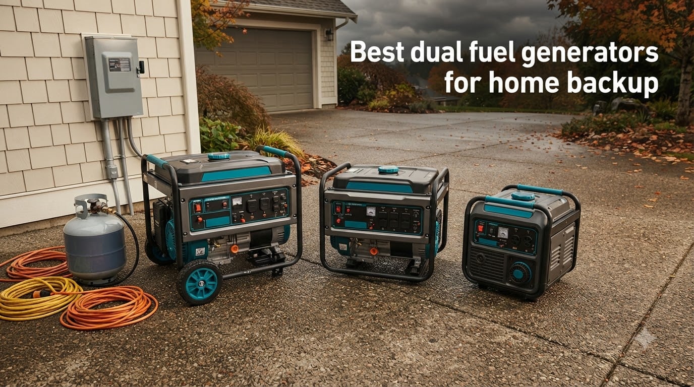 Best dual fuel generators for home backup