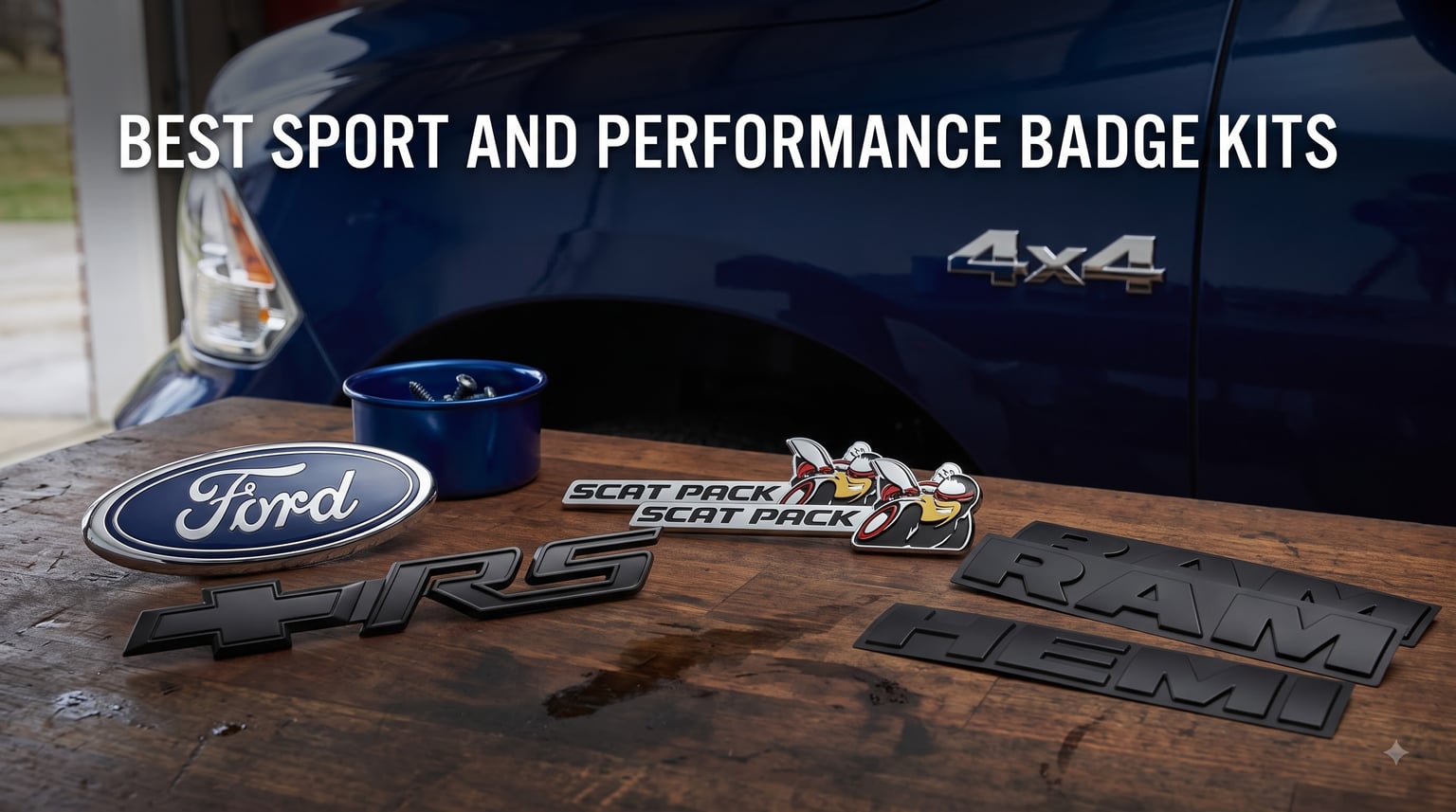 best sport and performance badge kits
